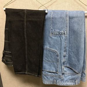 2 pair Girbaud jeans